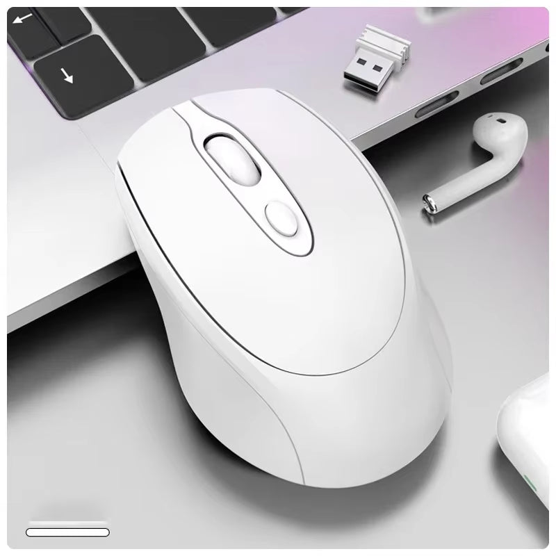 Rechargeable Wireless Computer Mouse 2.4G Bluetooth-Compatible Wireless Mouse USB Silent Gamer Mice for PC Laptop Macbook Tablet
